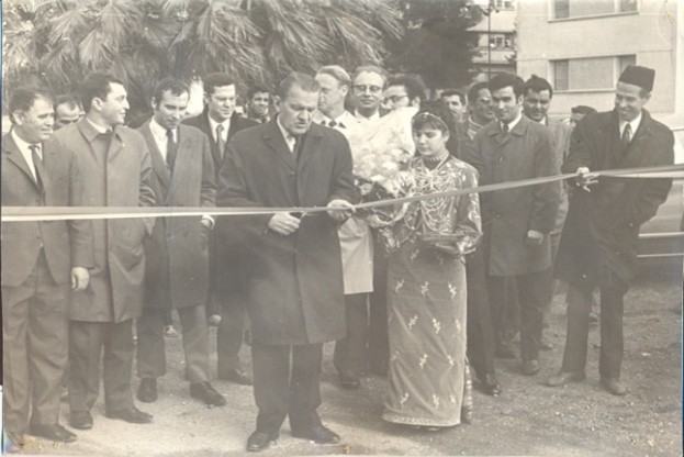 Ancien bâtiment de l'institut dans les années 1960